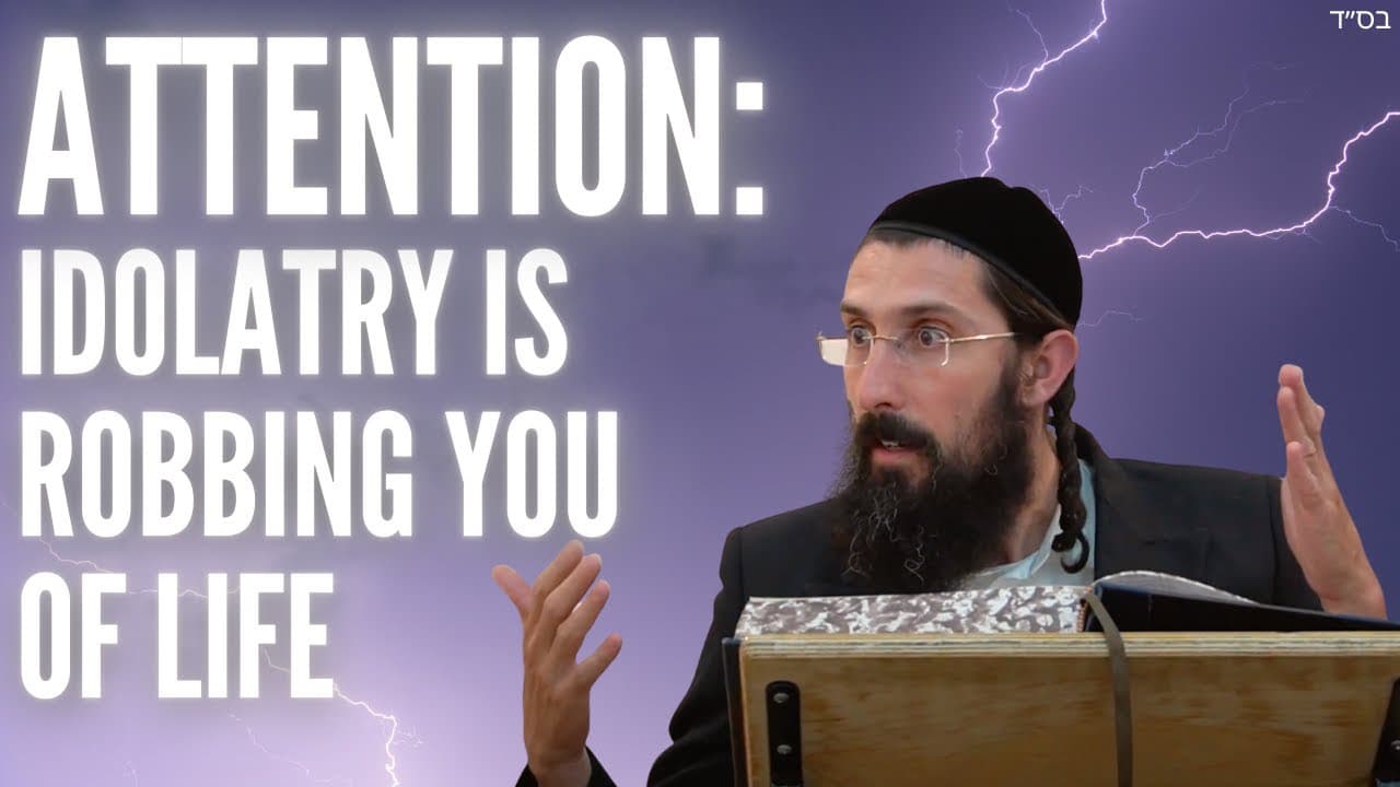 ATTENTION: Idolatry is Robbing You of LIFE