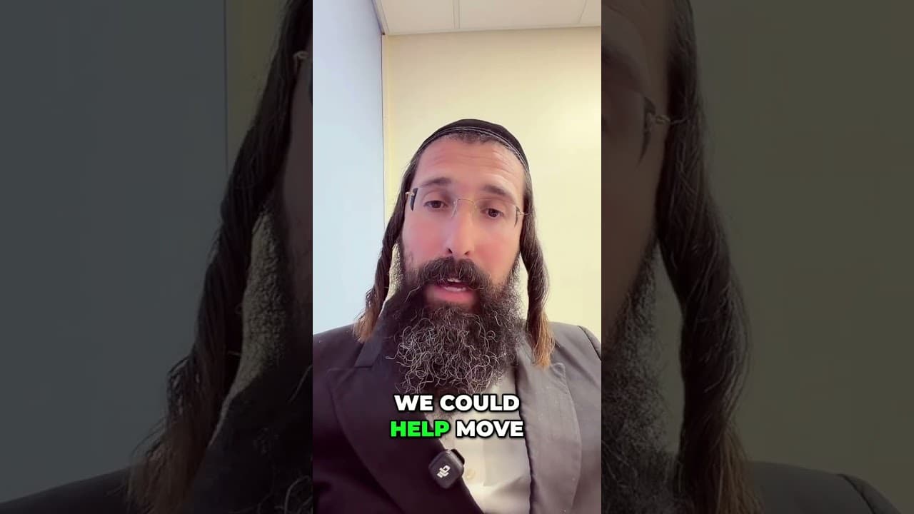 Words Build Worlds: Rabbi Explains Power of Positive Speech #shorts