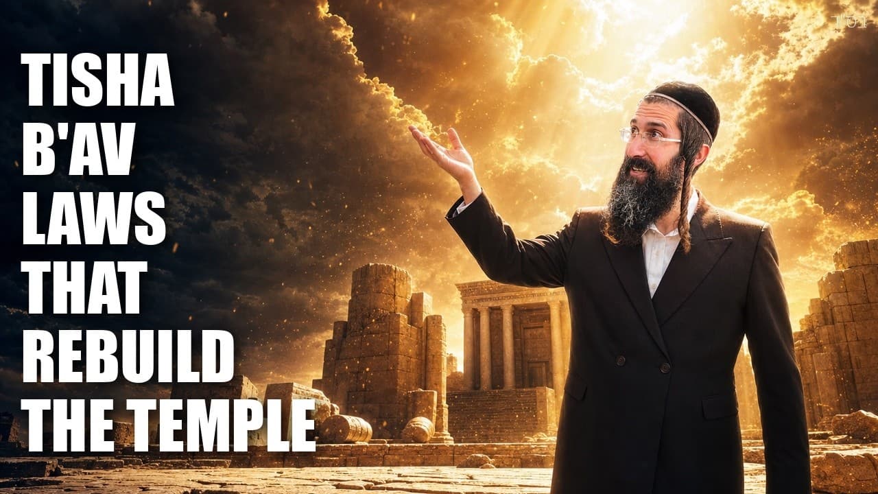 The Laws Of Tisha B’Av and How to rebuild the Third Temple