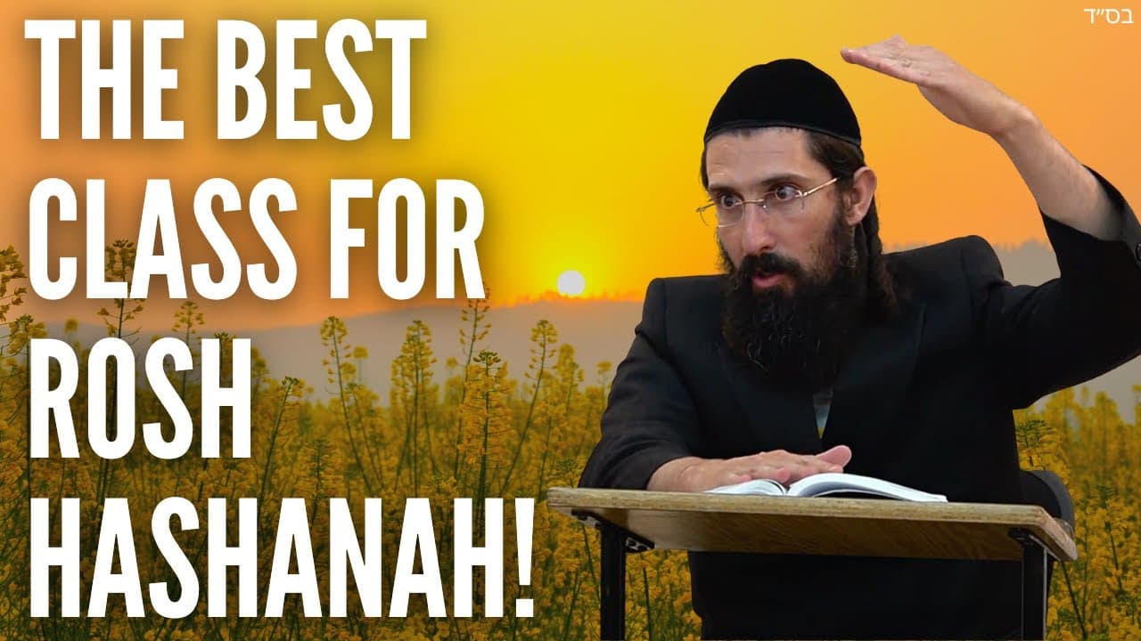 The BEST Class for ROSH HASHANAH!