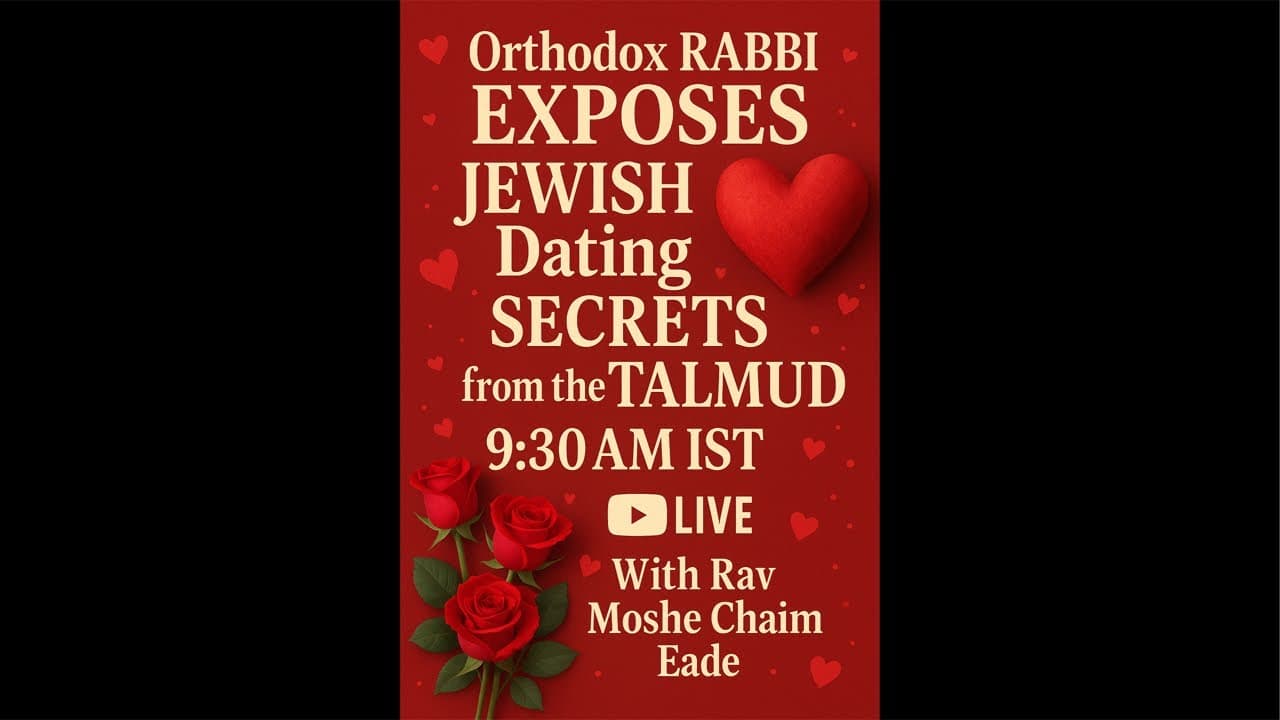 Orthodox RABBI EXPOSES JEWISH Dating SECRETS from the TALMUD