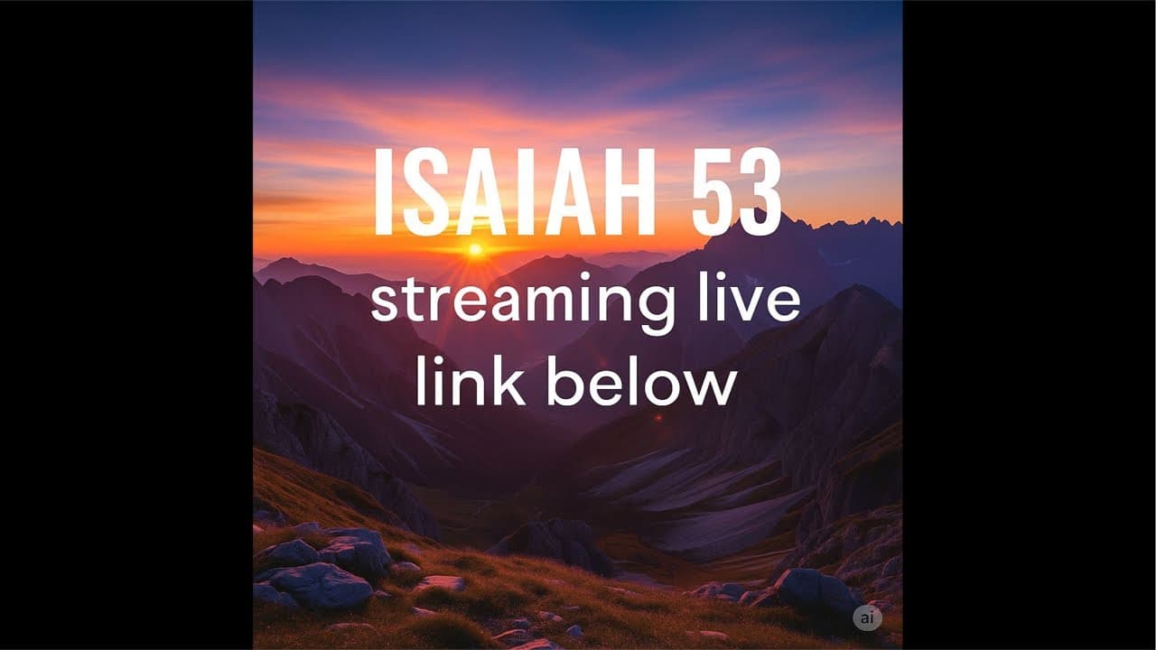 Isaiah 53 - Q&A with Rav Moshe Chaim