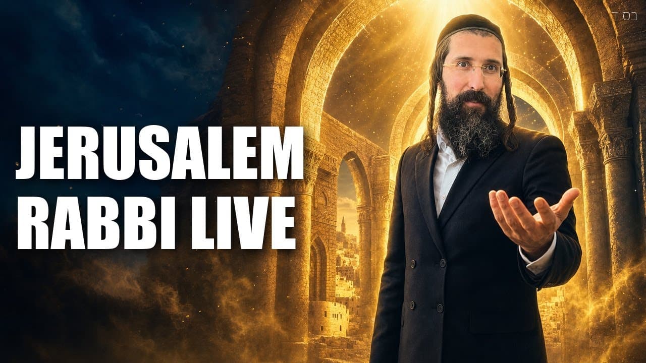 🔥 The Truth Behind Jewish Beliefs—Live Q&A with an Orthodox Jewish Rabbi from Jerusalem