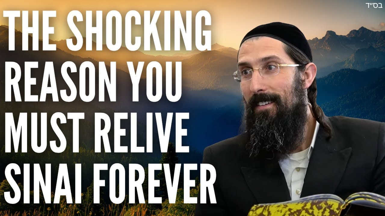 The SHOCKING Reason You Must Relive Sinai Forever