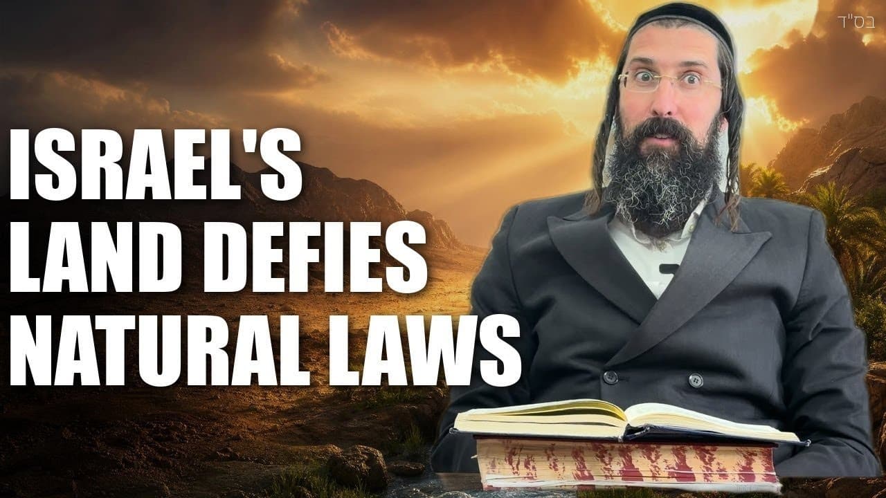 The land of Israel is Miraculous