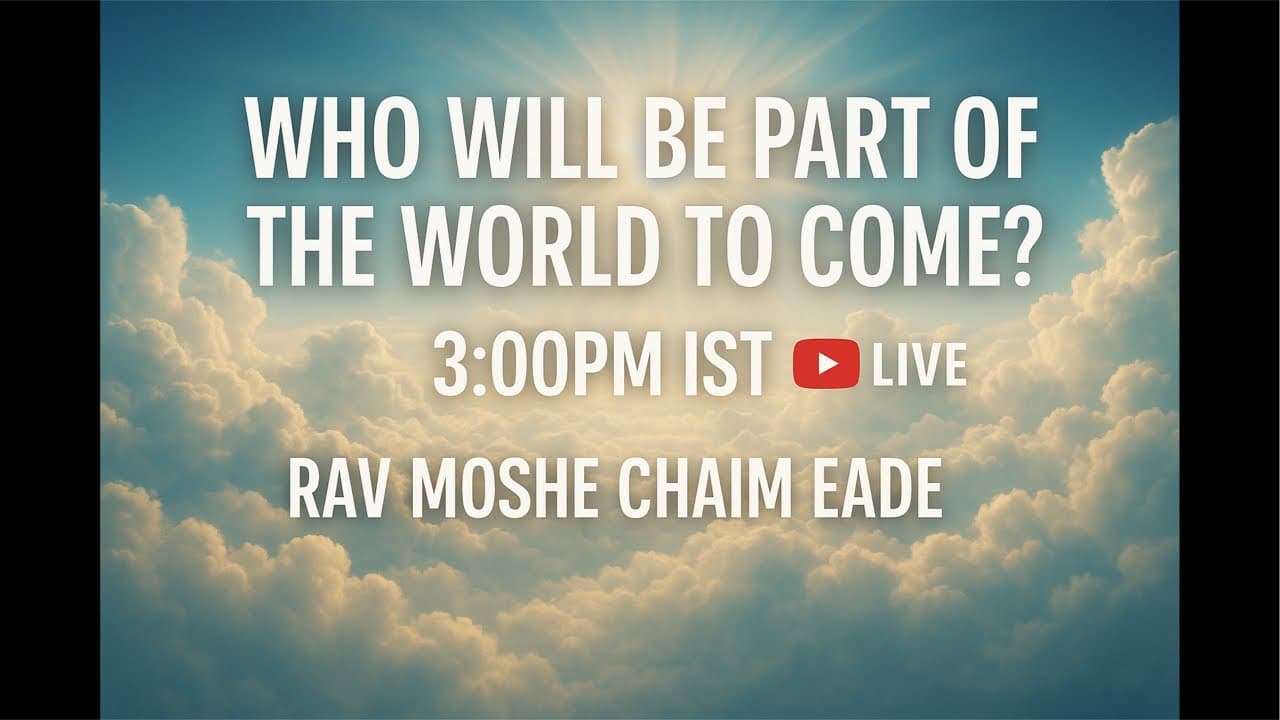 who will be part of the world to come?