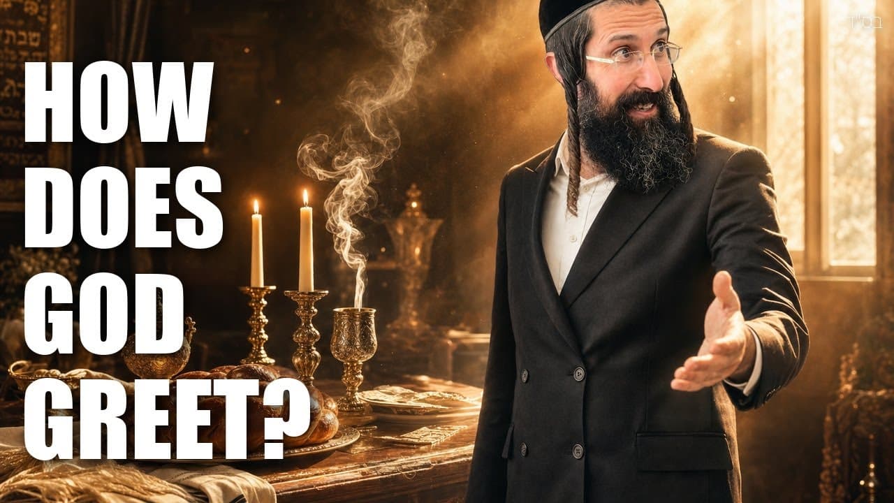 How should you greet another human being?