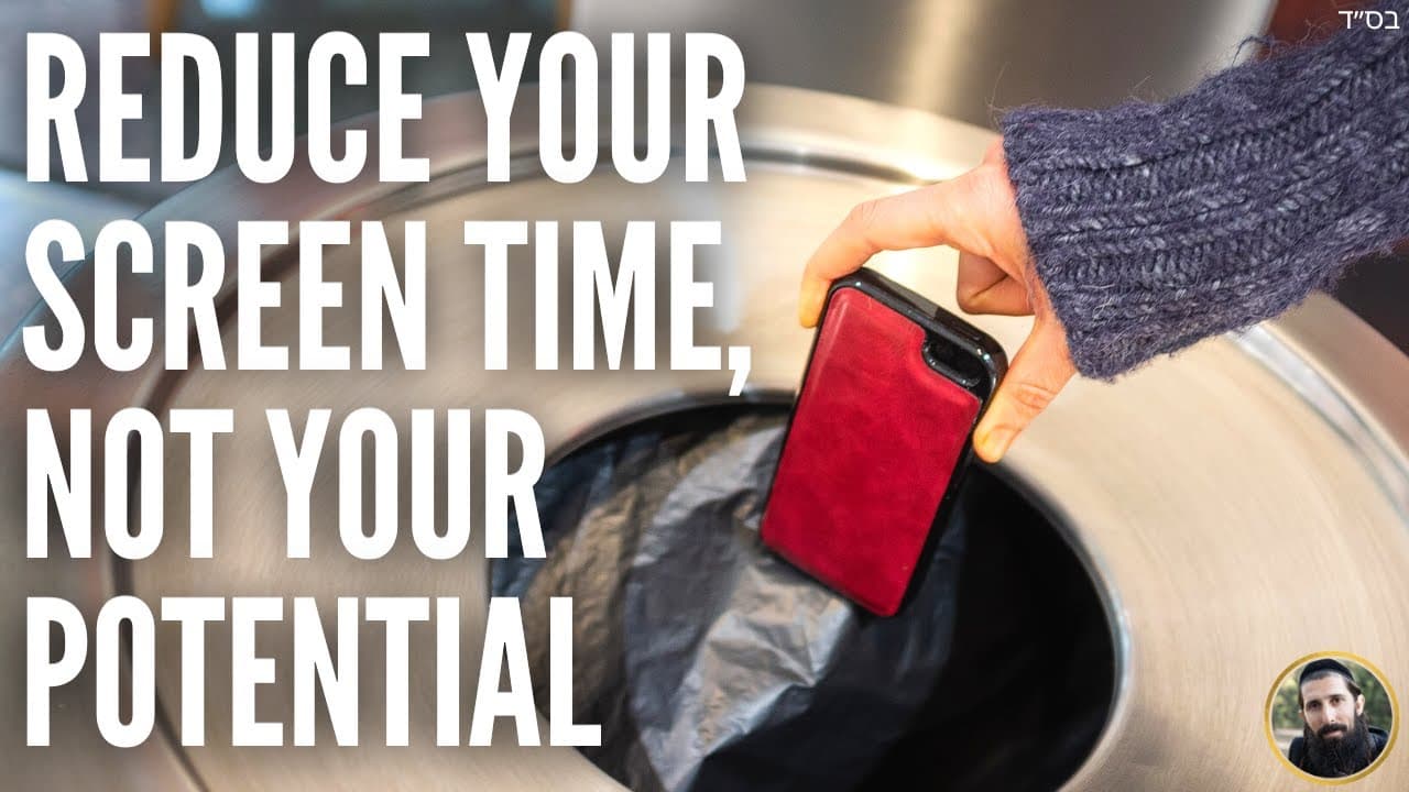 Reduce Your SCREEN TIME, Not Your POTENTIAL