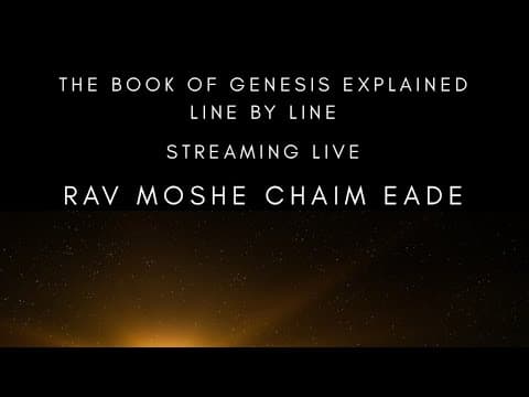 Project Bereishis: explaining the book of Genesis