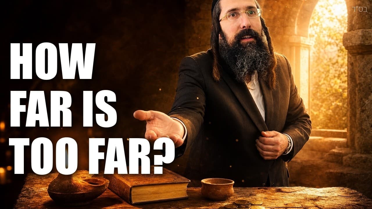 🔥 How Far Must You Go to Help Someone in Need? The Torah’s Surprising and Life-Changing Answer