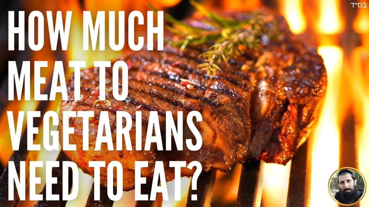 How Much Meat to Vegetarians Need to Eat?