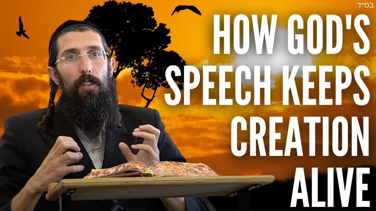 How God's Speech Keeps Creation Alive