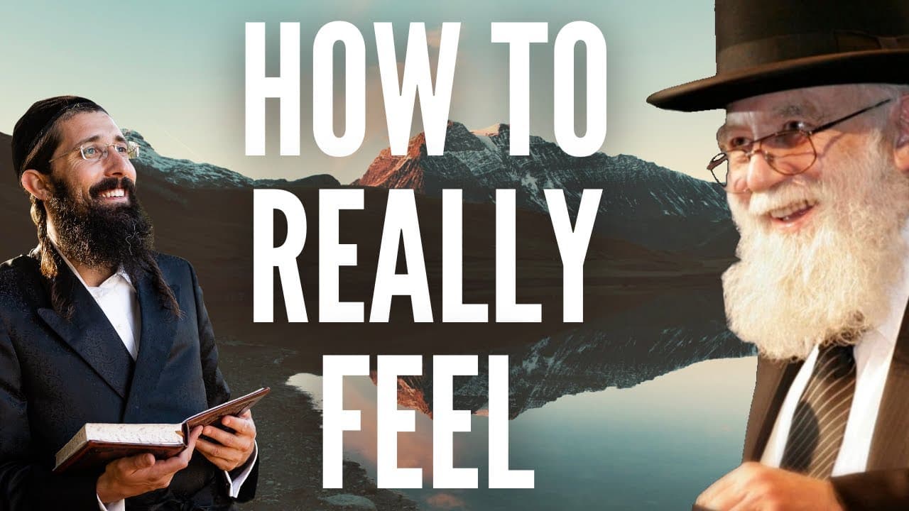 How to Really Feel - A Tribute to Rabbi NOACH WEINBERG (48 Ways to Wisdom)