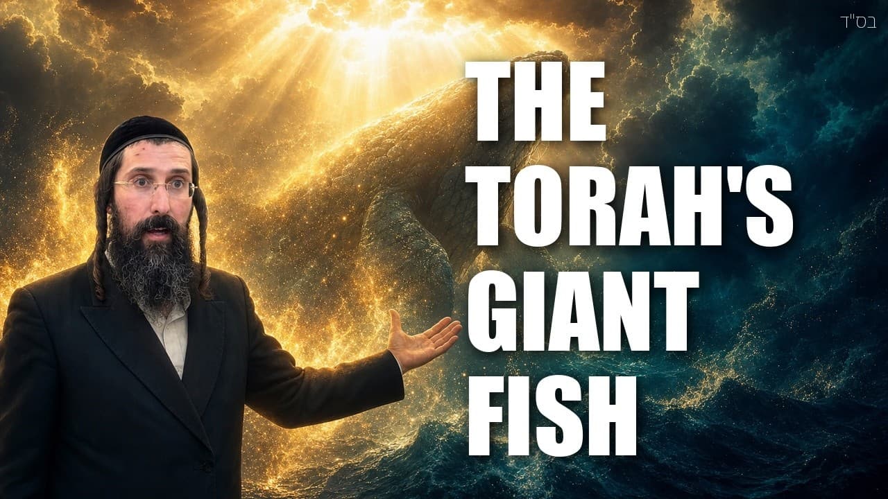 🚨 Giant Fish Conspiracy Theories: Does the Torah Reveal a Hidden Truth?