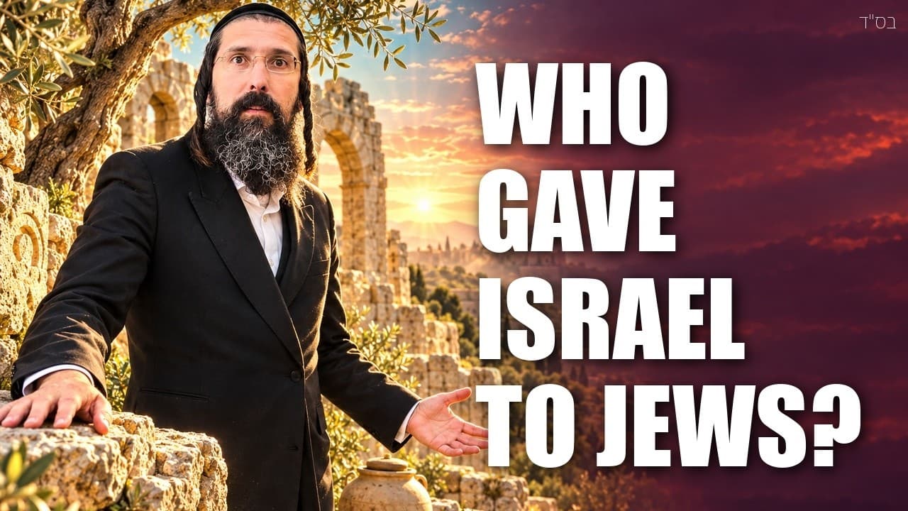 Israel Belongs to the Jews! Here’s the Proof!