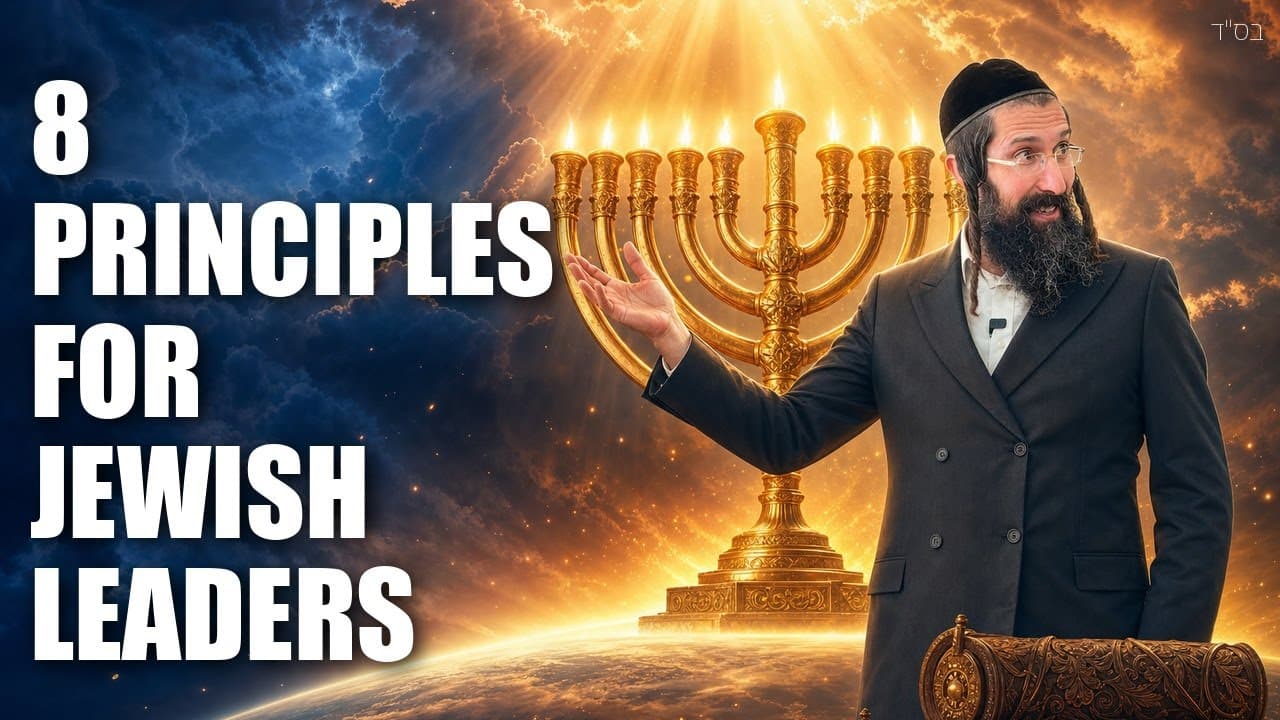 The Future of Jewish Leadership Starts Here: 8 Torah-Based Principles with a Global Impact