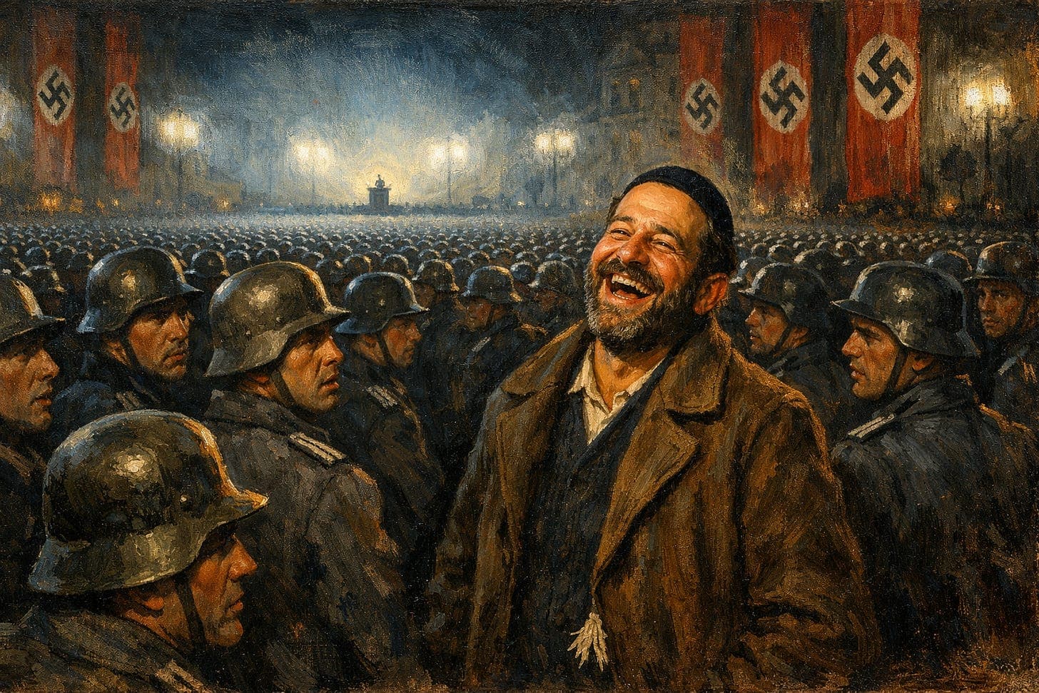 Chevra Newsletter #12 — The Jew Who Laughed at Hitler